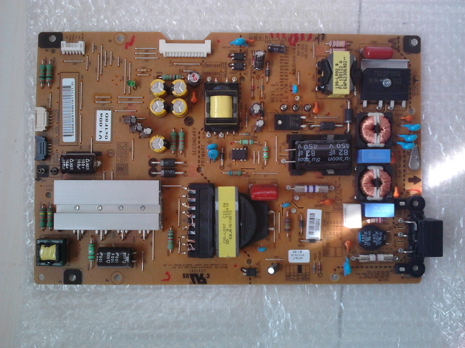 Power board for LED LG 47LA667S LG 47LA667S-ZB EAX64905701 - Click Image to Close