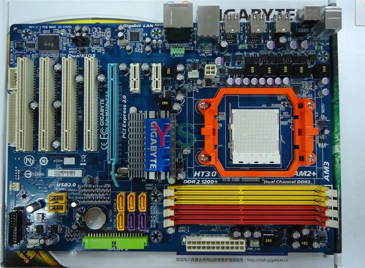 Gigabyte GA-M720-ES3 AM3 motherboard 720D (rev. 1.0)