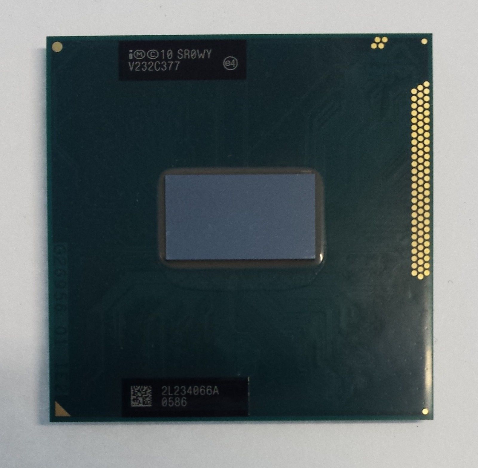 Intel Core i5-3230M 3rd Gen 2.60GHz Laptop CPU Socket G2 SR0WY Processor