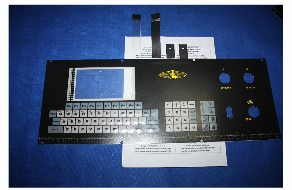Lonati L442 / L442J / L464J Hosiery Machine Keyboard 0430016 with circuit