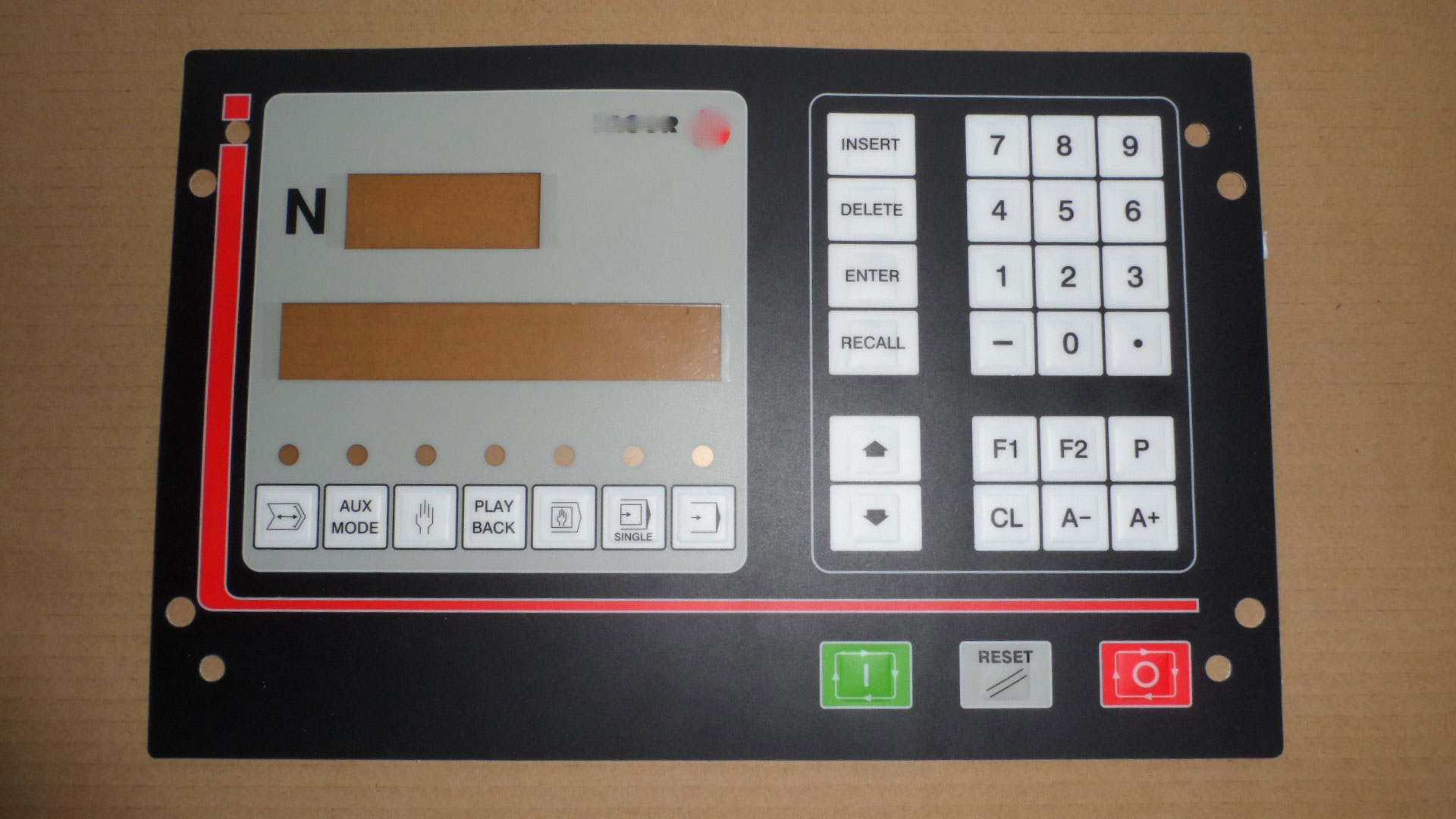 Membrane Keypad buttons for Fagor CNC 101 101S 102 102S Operation Panel CNC HMI