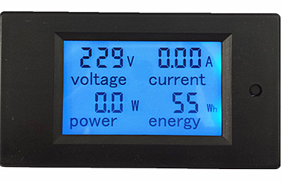 Voltage Current Power Energy meter Gauge AC 80-260V/20A voltmeter Ammeter