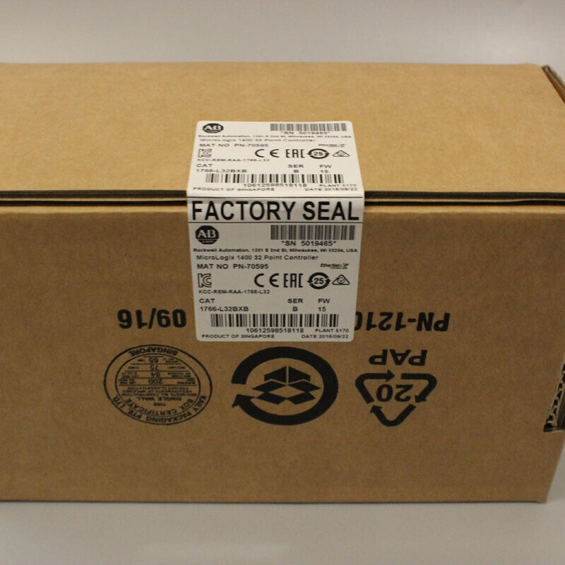 1766-L32BXB Allen-Bradley MicroLogix 1400 New and sealed