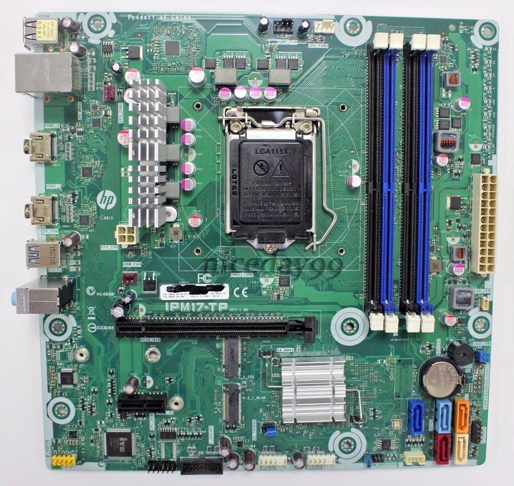 HP-IPM17-TP-REV-1-04-Desktop motherboard 799926-001 LGA115X DDR4