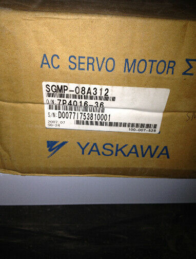 YASKAWA AC SERVO MOTOR SGMP-08A312 NEW ORIGINAL FREE EXPEDITED SHIPPING