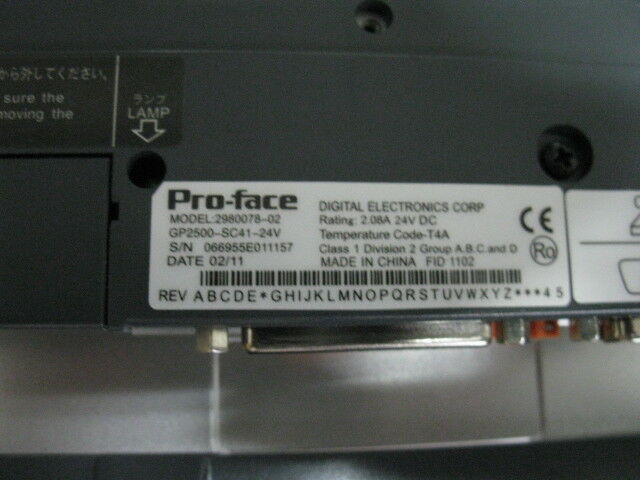  NEW ORIGINAL PROFACE TOUCH SCREEN GP2500-SC41-24V FREE EXPEDITED SHIPPING