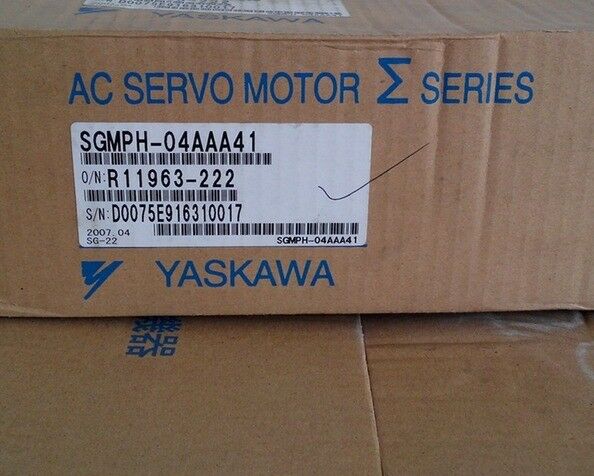 NEW YASKAWA 400W 230V AC SERVO MOTOR SGMPH-04AAA41