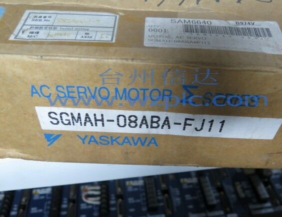 YASKAWA AC SERVO MOTOR SGMAH-08ABA-FJ11 NEW ORIGINAL