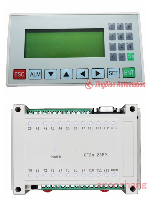 Text display MD204L OP320-A + 23MR 12 input/11 relay output plc