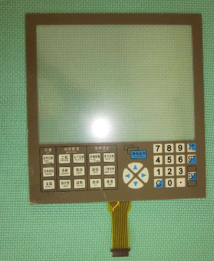 Touch Screen Glass for NC9300 Nissei injection molding machine Touchpad HMI Panel