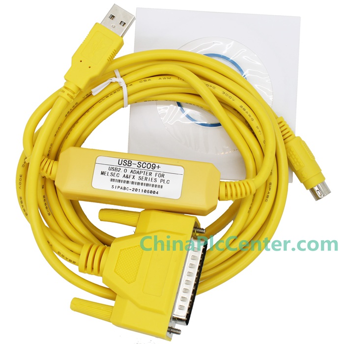 usb sc09 programming cable with driver plc cable Optical Isolated