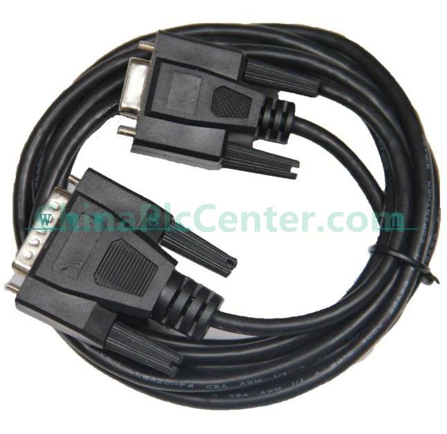 F2-232CAB-1, PC to FX-232AW/FX0N-232AP/50DU connection cable, 2 meters