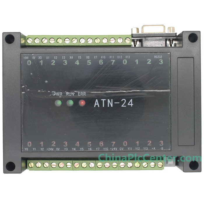 FX3U 24MT 12 input 12 Transistors output rs485 plc controller